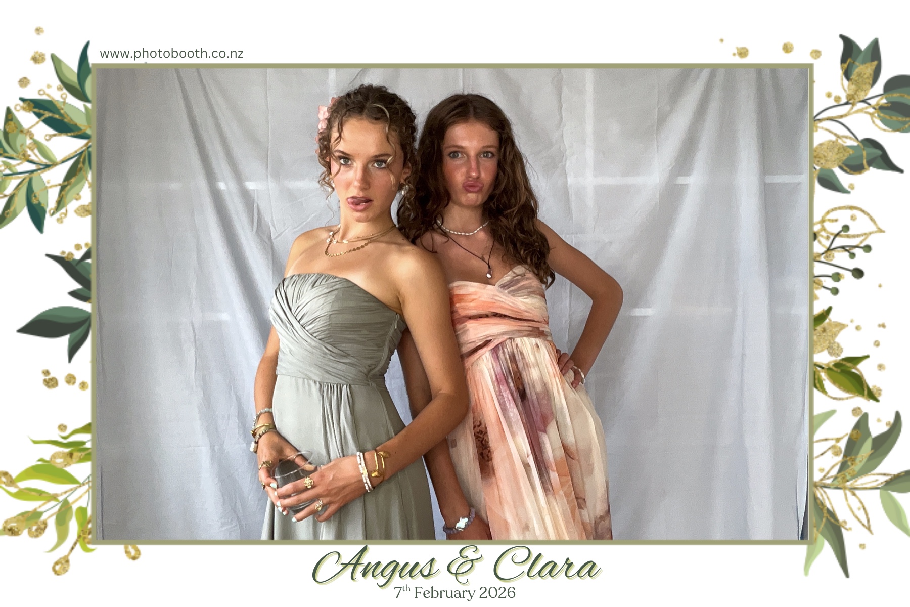 Angus and Clara's Wedding — Selfie Central photo booth